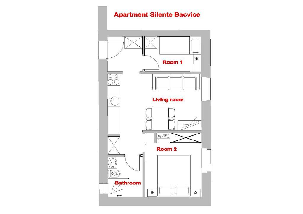 Luxury Rooms And Apartment Silente Bacvice Split Exterior foto